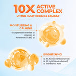 [NEW] HANASUI Bright Expert Moisturizer Gel 30g - Pelembab Gel Bening Lembap & Mencerahkan - 5% Advance Niacinamide & Tranexamic Acid - Ratakan warna kulit & Kurangi Bintik Hitam