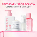 [ORDER NOW, HEMAT 30K]Glad2Glow Symwhite377 Dark Spot Bundle 7PCS-Yuja Skincare Cerah Brightening Moisturizer+Dark Spot Serum+Cleanser+Retinol Moisturizer+ Retinol Serum+Toner+Clay Stick Meringankan flek hitam mencerahkan warna kulit g2glow official store