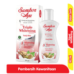 Sumber Ayu Pembersih Kewanitaan Daun Sirih Pearly White 90 ml / 110 ml / Sumber Ayu Pembersih Kewanitaan Daun Sirih Clear White 90 ml /Sumber Ayu Pembersih Kewanitaan Natural Orchid 110 ml