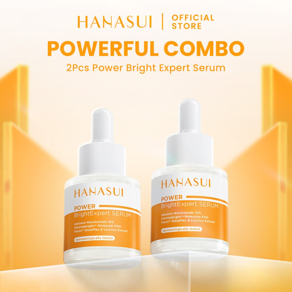 (REAL 10% ADVANCE NIACINAMIDE) Hanasui Power Bright Expert Serum - Mencerahkan, Kurangi Bintik Hitam Bekas Jerawat