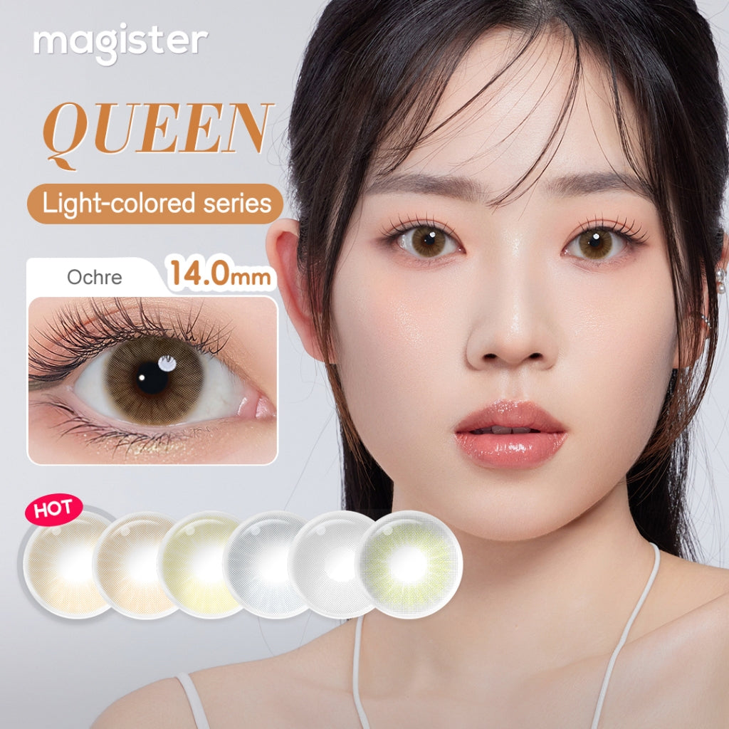 [Direkomendasikan]Magister Softlens Normal 1 pasang lensa kontak warna Fashionable dan serbaguna diameter 14.0mm softlens softlens mata softlens mata korea