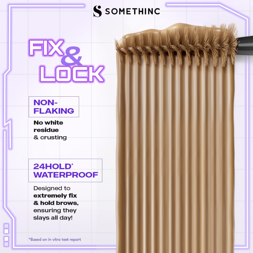 [BARU] SOMETHINC Browcara 24Hold Waterproof Brow Gel - Maskara Alis Tahan Lama Anti Air Smudgeproof