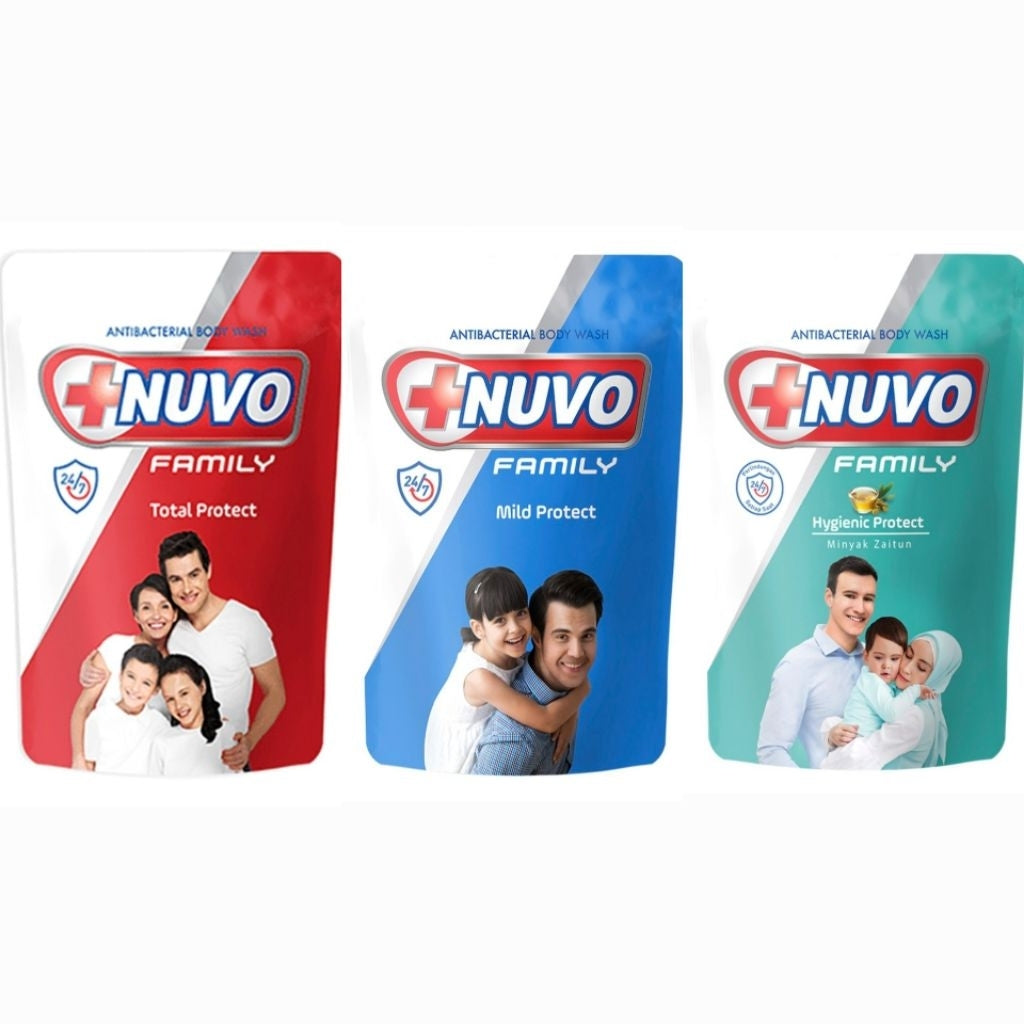 Nuvo Family Sabun Mandi Cair Refill 400 ml