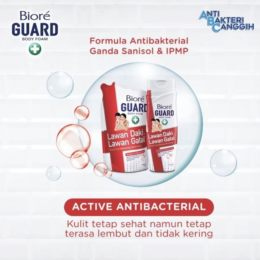 Biore Guard Sabun Mandi Cair Refill 400 ml