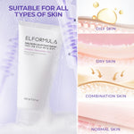 ELFORMULA Daily Gentle Low pH Facial Cleanser - Face Wash Facewash Sabun Cuci Muka Acne-Prone Kulit Berminyak Oil Control Pembersih Wajah Glowing Mencerahkan Melembabkan Wajah Niacinamide Calendula Cica