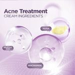 ACNAWAY Acne Treatment Cream - Krim Totol Jerawat Membandel Niacinamide Obat Jerawat Bruntusan Acne Spot Cream Untuk Mengeringkan Jerawat Meradang Anti Komedo Anti Bakteri Salep Jerawat Acne Care Menghilangkan Bekas Jerawat Acne Gel Sulfur Salicylic Acid