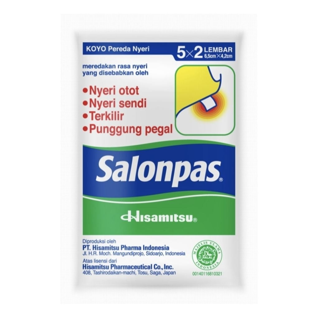 Salonpas Koyo Pereda Nyeri 10 s