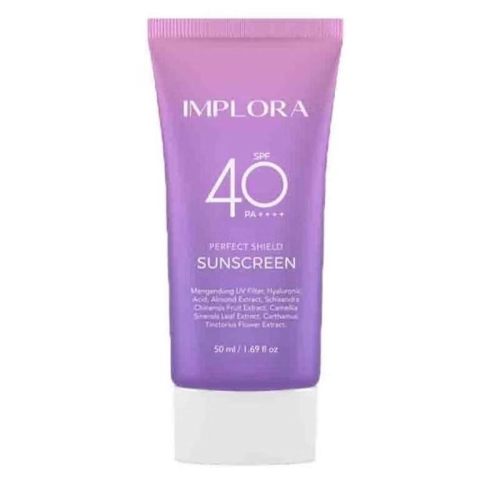 Implora Perfect Shield Sunscreen Wajah SPF 40 50 ml