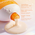 [SPECIAL DISCOUNT]GLAD2GLOW Tropical Velvet Moist & Smooth Hand Body Serum 300ml | Body Cream Body Lotion Menghidrasi Kulit Mencerahkan Dan Pemutih Tubuh Atasi Kulit Belang Brighty Body Care Whitening Skinvu body lotion glad2glow official store