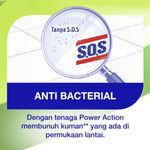 SOS Karbol Cairan Pembersih Lantai Classic Pine Refill 725 ml