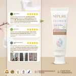 NPURE Peeling Gel Licorice / Advance Exfoliating / Brightening Glowing / Peeling Gel Penghilang Daki / Glowing Cerah