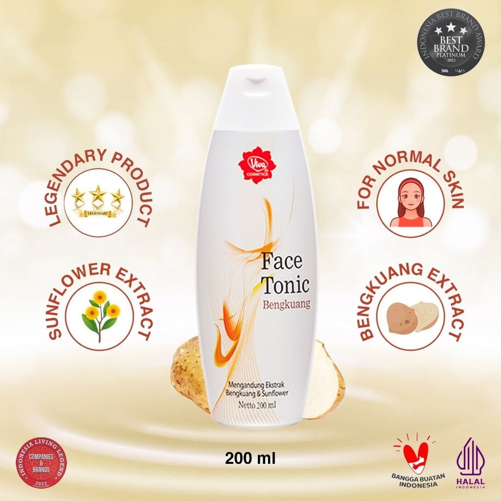 Viva Tonik Pembersih Wajah Bengkuang 200 ml