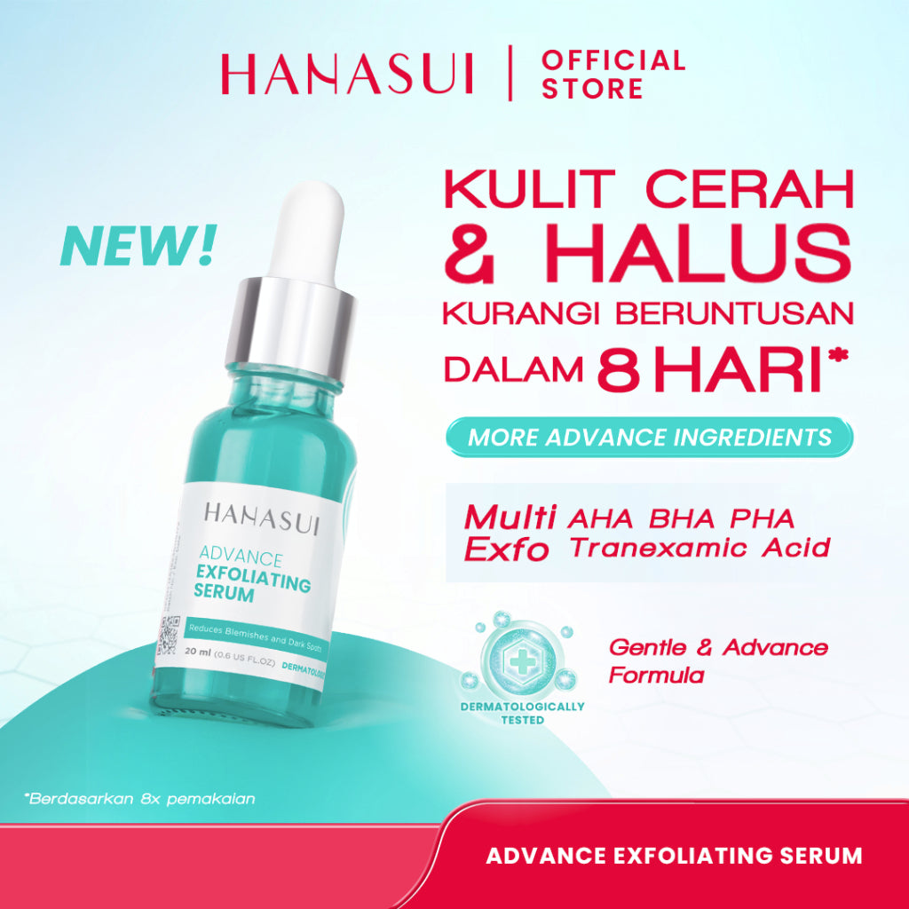 HANASUI Serum Renew Gold Whitening / Vitamin C / Vitamin C+Collagen / Anti-Acne BPOM / PEELING / BRIGHTEXPERT / Advance Retinol