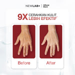 NEWLAB Brightlogy Body Lotion | Body Care, Hand Body & Hand Cream | Body Serum untuk Mencerahkan Tangan dan Tubuh BPOM 180ml