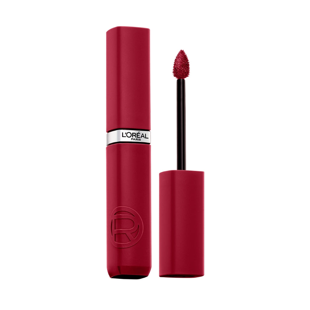 L’Oreal Paris Infallible Matte Resistance Liquid Lipstick for 16H Long Lasting Matte Lips, Transfer Proof, Smudge Proof, Longwear Hydrating Comfort