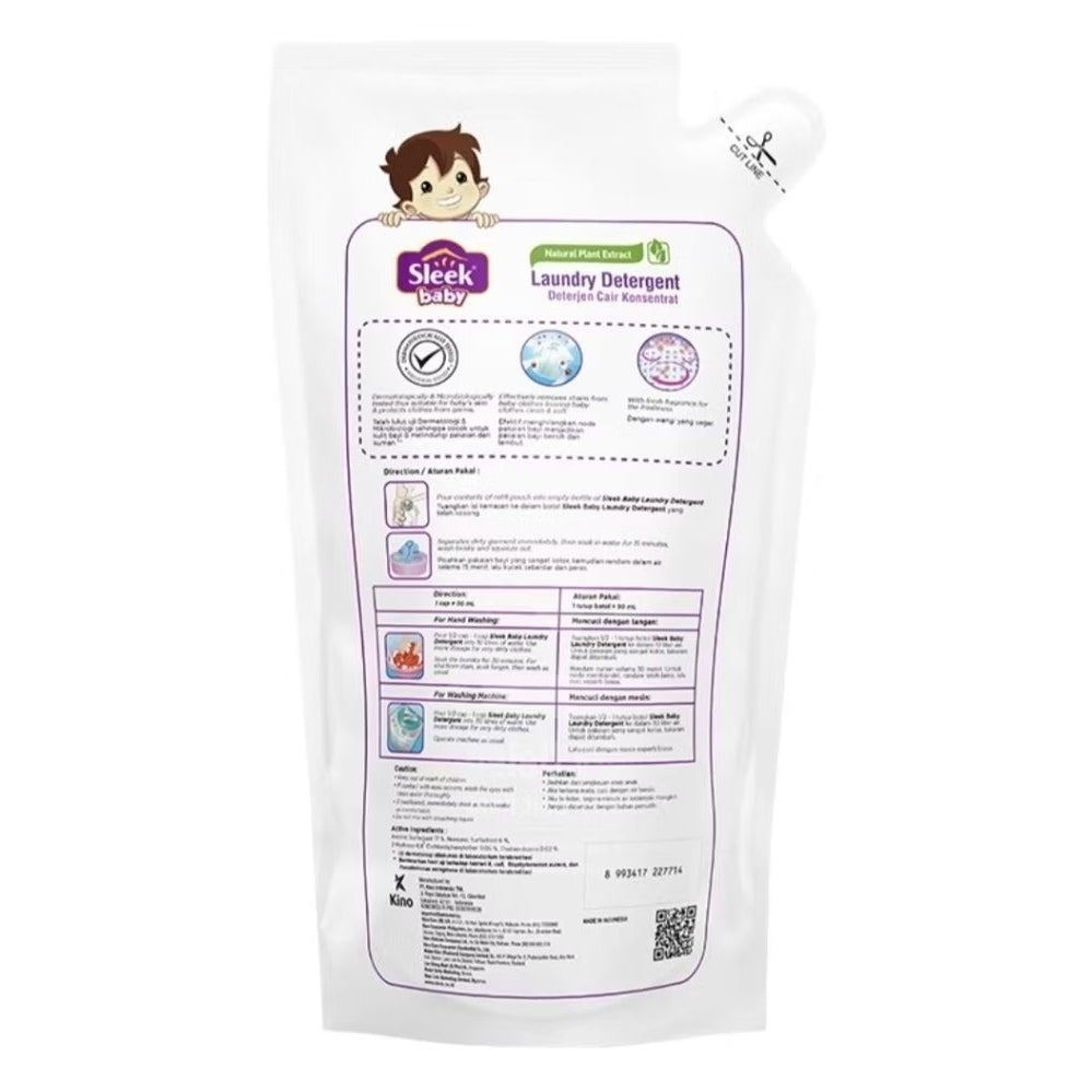 Sleek Baby Deterjen Cair Bayi Refill 450 ml