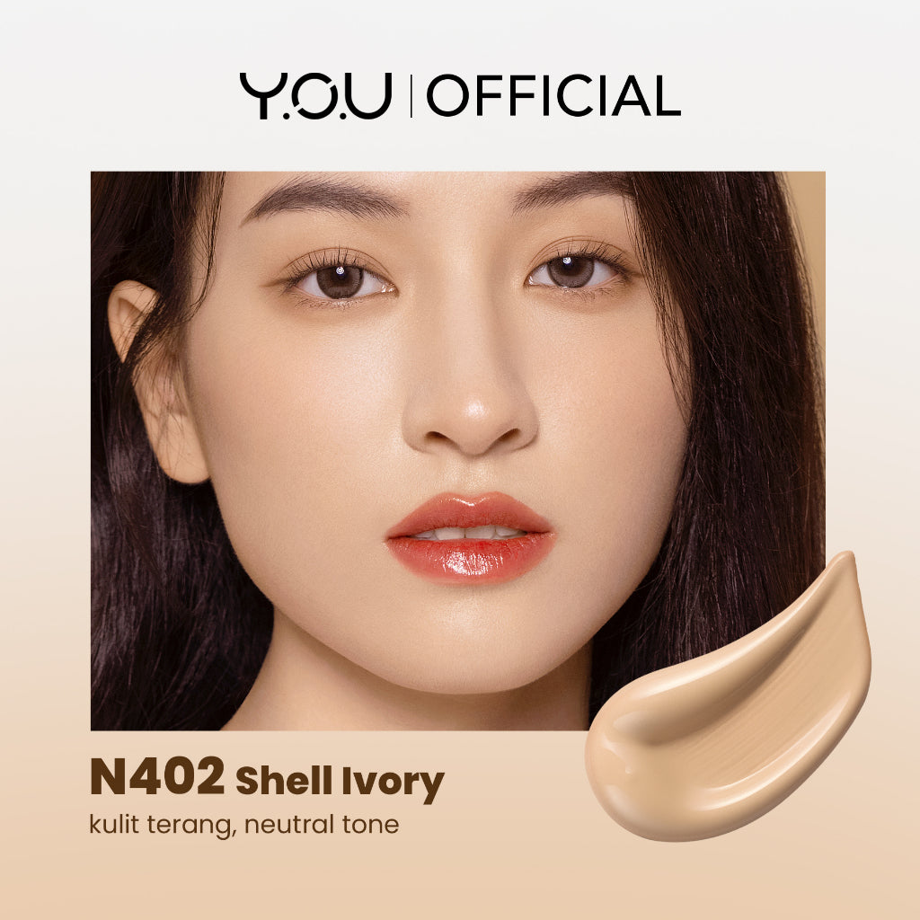 YOU Cloud Touch Skin Tint For ALL Skin Perfect Coverage Liquid Foundation Serum Tint 24h Matte Oil Control SPF 25