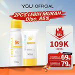YOU Sunbrella Airy Outdoor Sunscreen Spray SPF50+ PA++++ Tabir Surya Mist Sweatproof and Waterproof [ Best Selling ]
