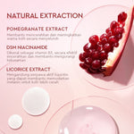 Glad2Glow Pomegrante Niacinamide Power Bright Serum Brightening Serum Mencerahkan Wajah Pemutih Wajah Serum Wajah Serum Glowing Serum Whitening Serum And Essence Wajah Facial Serum Niacinamide Serum Lightening Serum G2G Serum Bekas Jerawat Serum Wajah