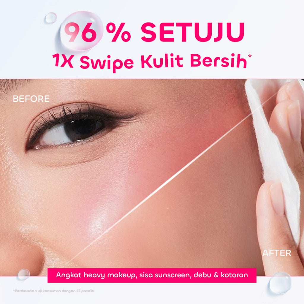 【 NEW 】HANASUI Micellar Water Lembut untuk Kulit Sensitif 0% alcohol - Micellar Mencerahkan Vitamin C - Micellar Korean Heartleaf