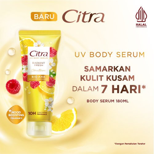 CITRA BODY SERUM RADIANT FRESH BIO-AHA 180ML