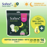Softex Daun Sirih Pembalut Wanita Wing 3 in 1 16 pcs