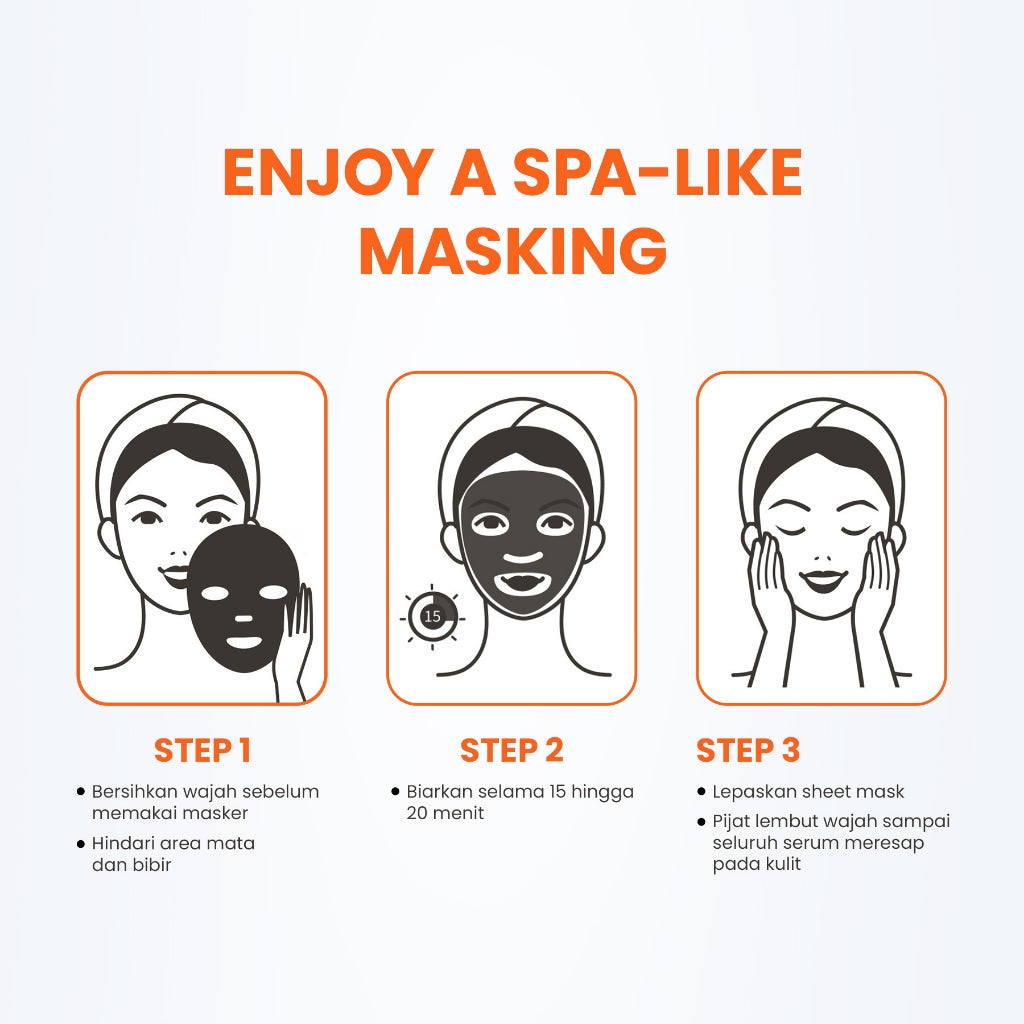 YOU Radiance Up! SymWhite 377 Serum Mask Masker Wajah Brightening Vitamin C Atasi Bekas Jerawat & Dark Spot