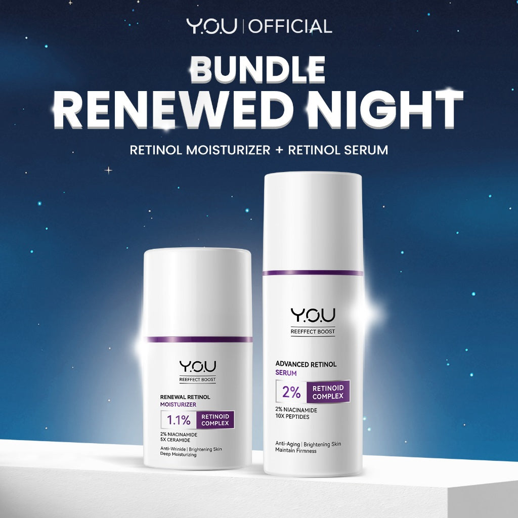 YOU Skin Boosting Day & Night Bundle YOU Radiance Glow & Retinol