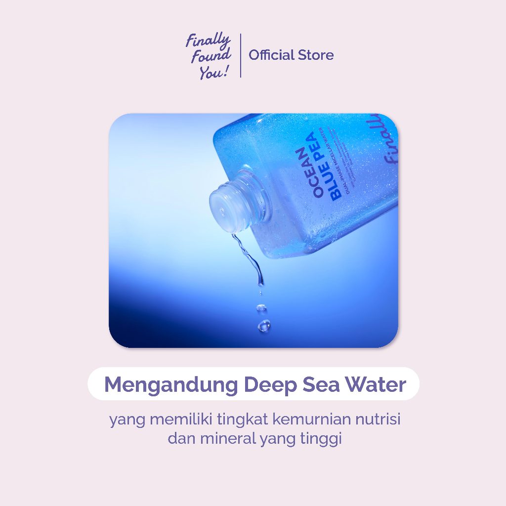 Finally Found You! Ocean Blue Pea Dual-Phase Micellar Water 100ml