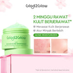 Glad2Glow Moisturizer Series Mencerahkan Pencerah Wajah Anti Jerawat Penuaan Hilangkan Flek Tenangkan Kulit Niacinamide 377 Retinol Centella Skincare Pelembab Esensi Perawatan Kulit Pelembab Wajah Pembersih day cream tone up g2g official store