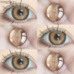 Eyeshare Softlens Bali Gray 14.2mm 1Pasang Lensa Kontak Soft Soflens Mata
