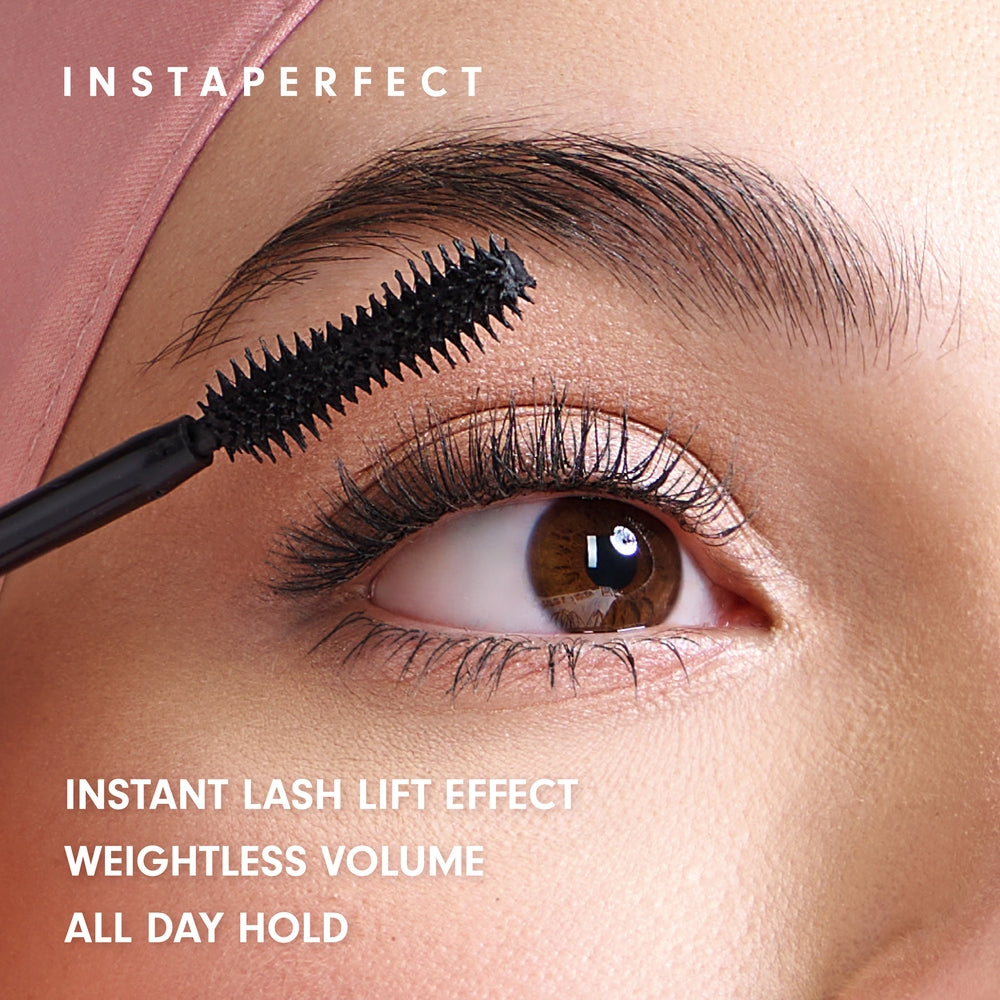 [BEST MASCARA 2025] Instaperfect Noir Lash Mascara (Maskara Bulu Mata Smudgeproof, Anti Clumpy, Lentik Panjang Tebal Natural Tahan Lama 24 Jam, Instant Lash Lift)