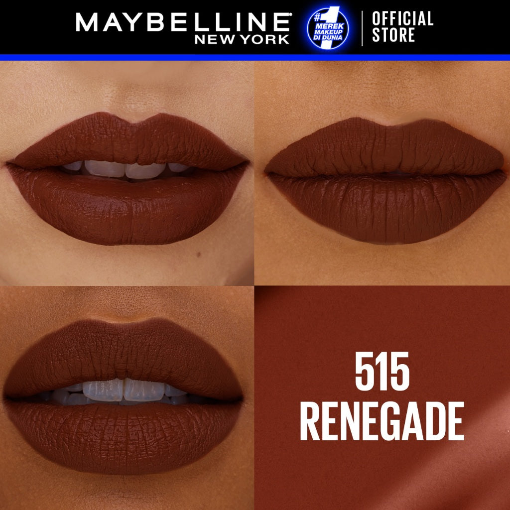Maybelline Superstay Matte Ink Liquid Long Lasting Waterproof Matte Lipstick Lipcream Make Up Transferproof Tahan 16 Jam Vinyl Ink