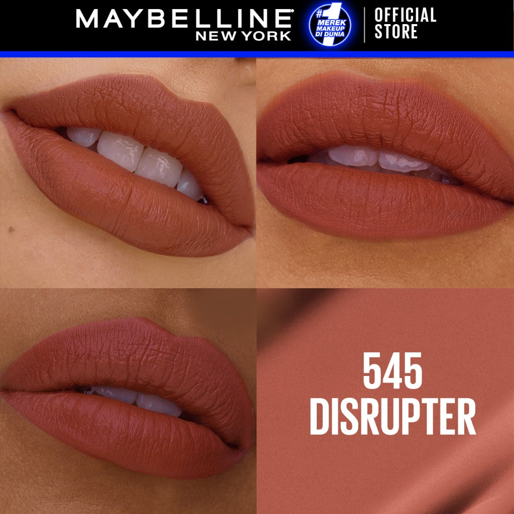 Maybelline Superstay Matte Ink Liquid Long Lasting Waterproof Matte Lipstick Lipcream Make Up Transferproof Tahan 16 Jam Vinyl Ink