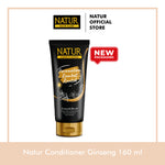 Natur Conditioner Ginseng 160 ml - Kondisioner Kekuatan Helai Rambut Rontok / Anti Hair Fall / Menguatkan Akar Rambut