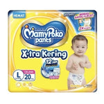 Mamy Poko X-tra Kering Popok Celana Pampers Bayi L 20 Pcs