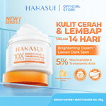 【5pcs Hemat】HANASUI Moisturizer Gel Series - Pelembab Gel Lembap & Mudah Menyerap - Bright Expert Mencerahkan - Ceramide Korean Probiotics Skin Barrier - Daily Retinol Cegah Penuaan Dini