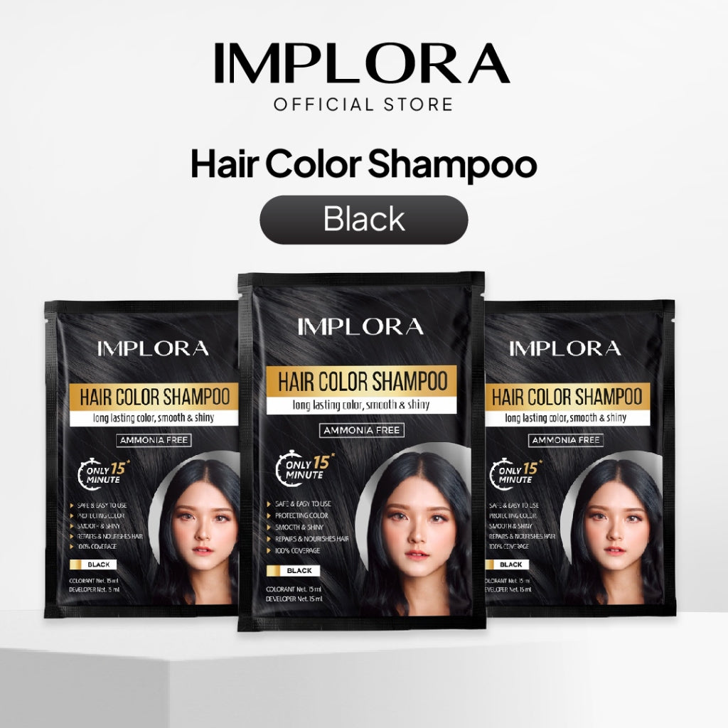 [3 PCS] Implora Permanent Hair Color