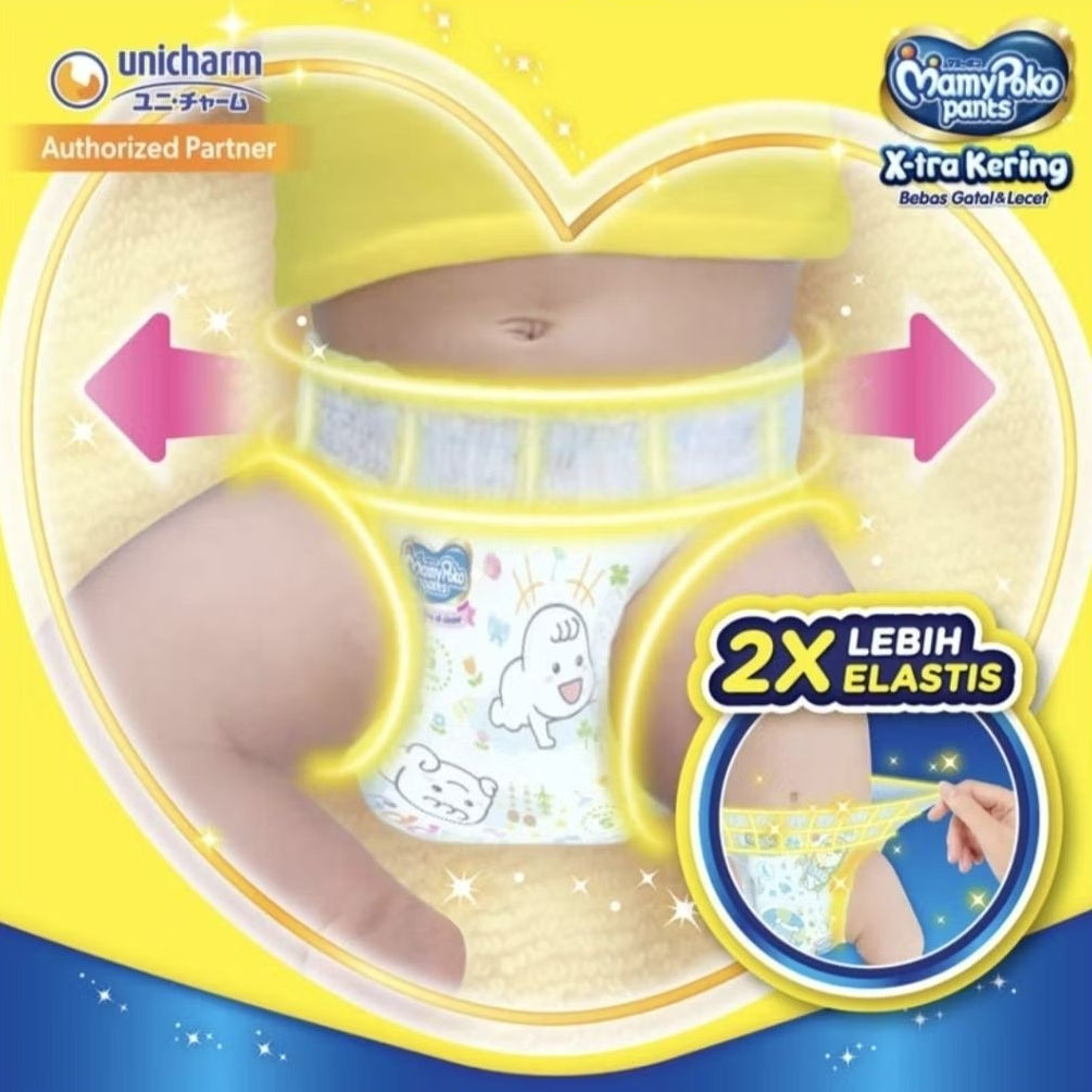 Mamy Poko X-tra Kering Popok Celana Bayi XXXL 20 + 2 Pcs