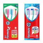 Formula Sikat Gigi Silver Protector Soft Isi 3 pcs