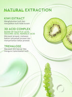 GLAD2GLOW Kiwi 3D Acid Acne Moisturizer Pelembab Wajah Jerawat Mencerahkan Pencerah Wajah&Penuaan Hilangkan Flek & Tenangkan Kulit Skincare Pelembab Esensi Wajah Perawatan Kulit Pelembab Wajah Pembersih day cream tone up g2g official store