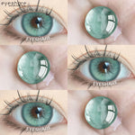 Eyeshare Softlens Lensa Kontak Mata Putih Cosplay Halloween Softlen Putih