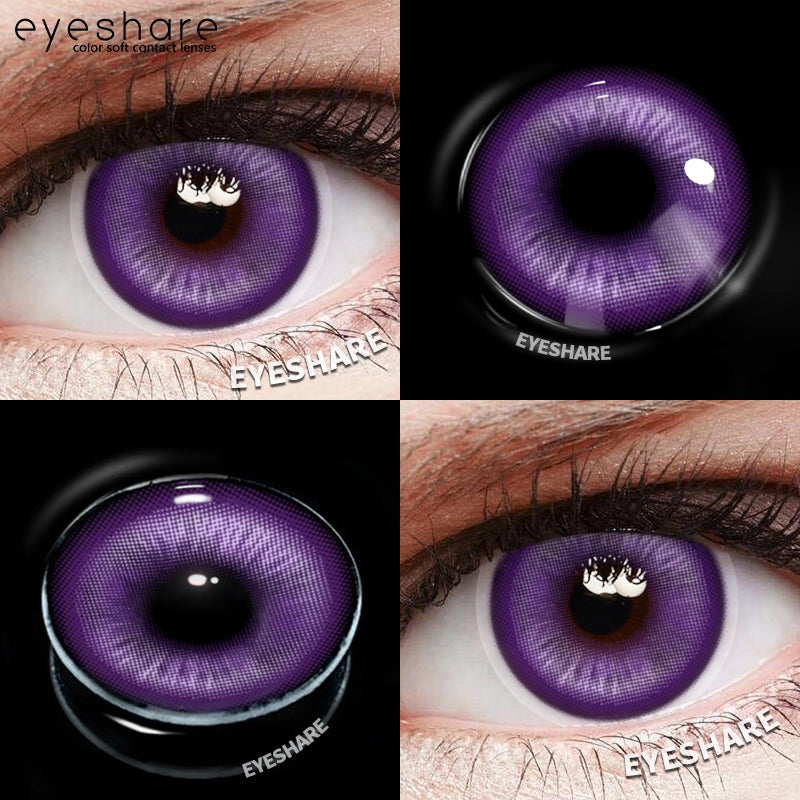 Eyeshare Softlens Lensa Kontak Mata Putih Cosplay Halloween Softlen Putih