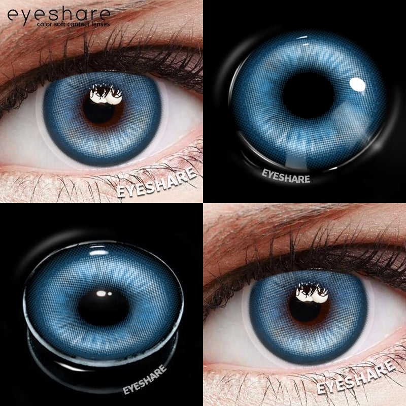 Eyeshare Softlens Lensa Kontak Mata Putih Cosplay Halloween Softlen Putih