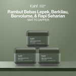[POMADE NIKAHAN BRE] Kahf Water-based Pomade Matte Dapper 70 g - Pomade Rambut Pria - Approved by Barber and Suitable for Daily Use