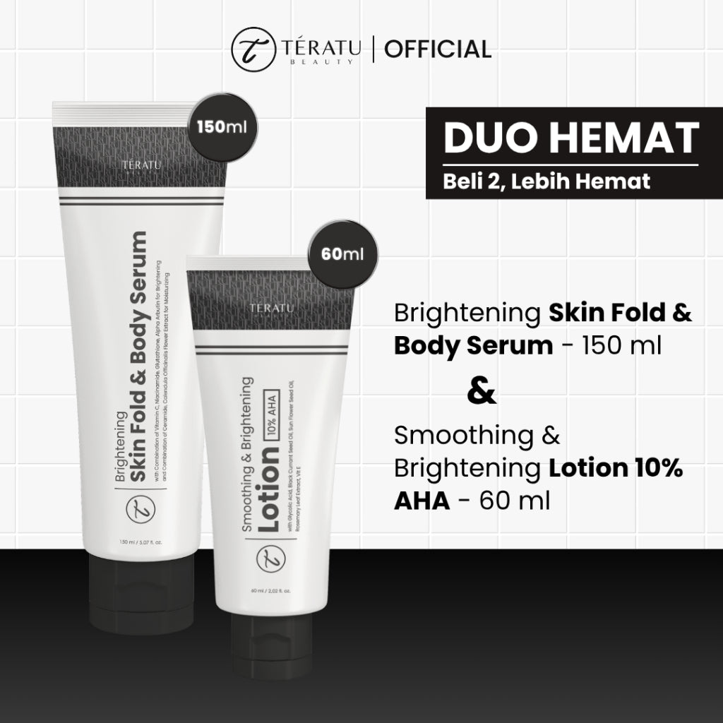 [HOT PRODUCT] TERATU BEAUTY Smoothing & Brightening Lotion AHA 10% Glycolic Acid (Mencerahkan & Menghaluskan Kulit)
