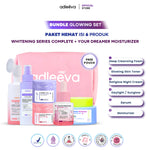 ADLEEVA - [BUNDLE SET] ACNE / WHITENING GLOWING SET (Paket Complete + Moisturizer + Essence) (PAKET HEMAT UNTUNG BANYAK)
