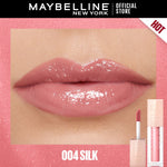 MAYBELLINE OFFICIAL Lifter Gloss Plump Make Up - 5.4ml Lip Gloss Hydrating Hyaluronic Acid