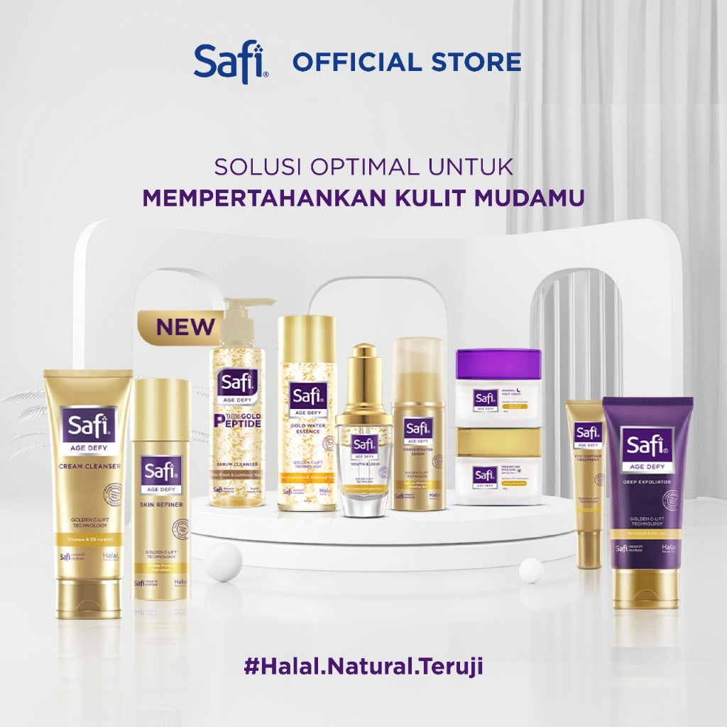 Safi Age Defy Radiant Youth Care Set (Radiant Gold Water Essence 102 ml+ Radiant Day Emulsion 25gr)