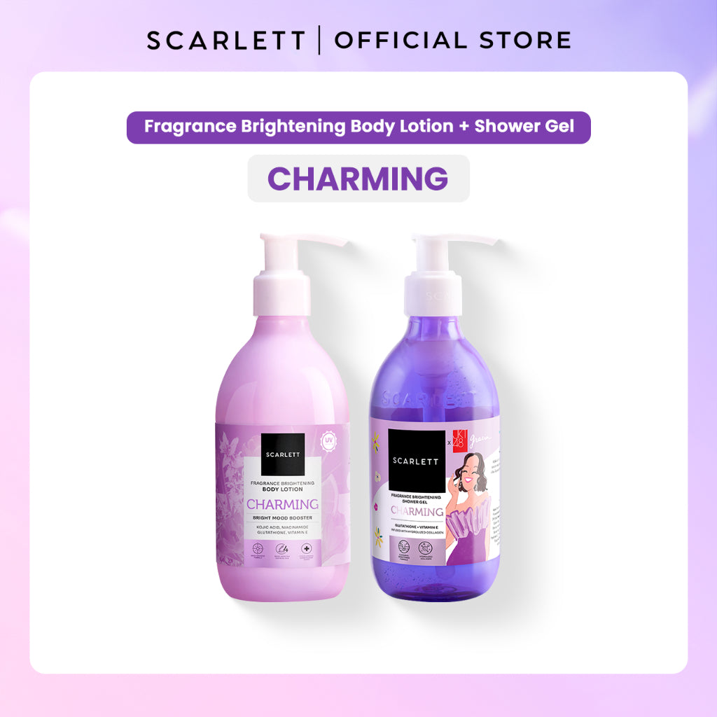 Scarlett Whitening Bundle Body Lotion + Shower Gel